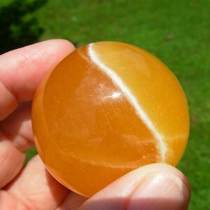 Amber Onyx 1.9 inch Sphere from Utah