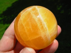 Amber Onyx 2.25 inch Sphere from Utah