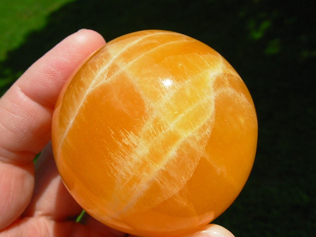 Amber Onyx 2.25 inch Sphere from Utah