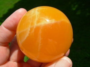 Amber Onyx 2.25 inch Sphere from Utah
