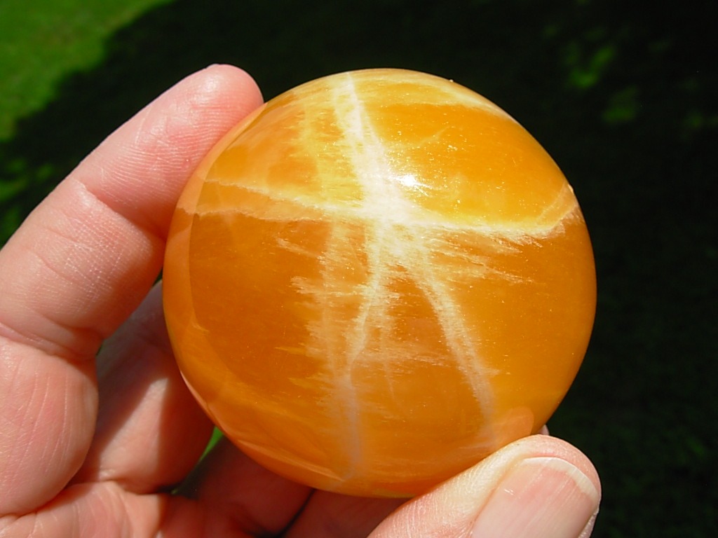 Amber Onyx 2.25 inch Sphere from Utah