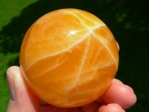 Amber Onyx 2.25 inch Sphere from Utah