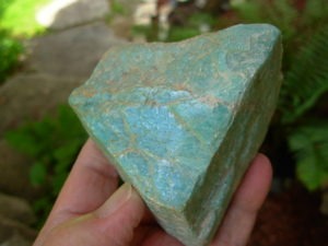 383g Amazonite Rough from Western Cape, South Africa