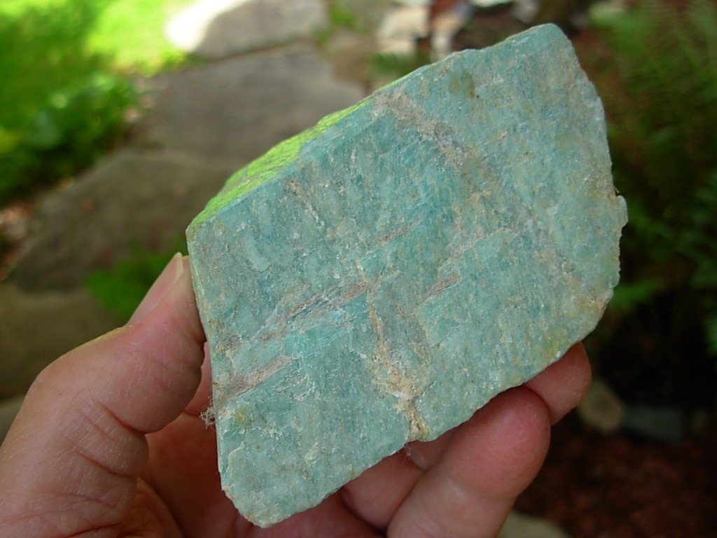 383g Amazonite Rough from Western Cape, South Africa
