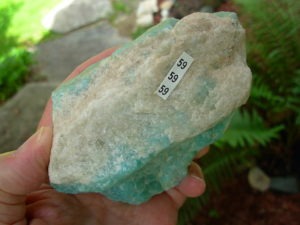 463g Amazonite Rough from Western Cape, South Africa