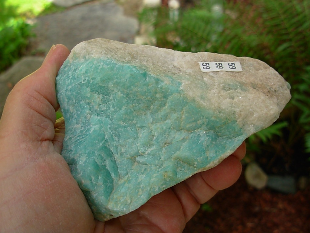 463g Amazonite Rough from Western Cape, South Africa