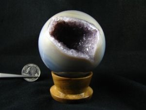 68mm Amethyst Geode Sphere from Brazil