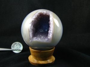 68mm Amethyst Geode Sphere from Brazil