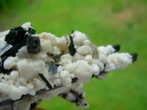 Aegirine on Microcline