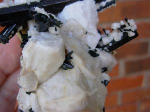 Aegirine on Microcline