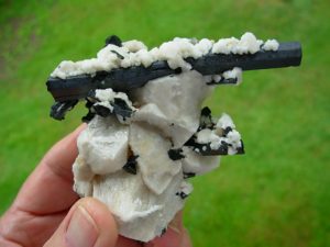 Aegirine on Microcline