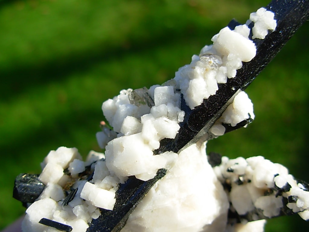 Aegirine on Microcline