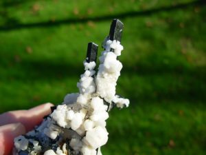 Aegirine on Microcline