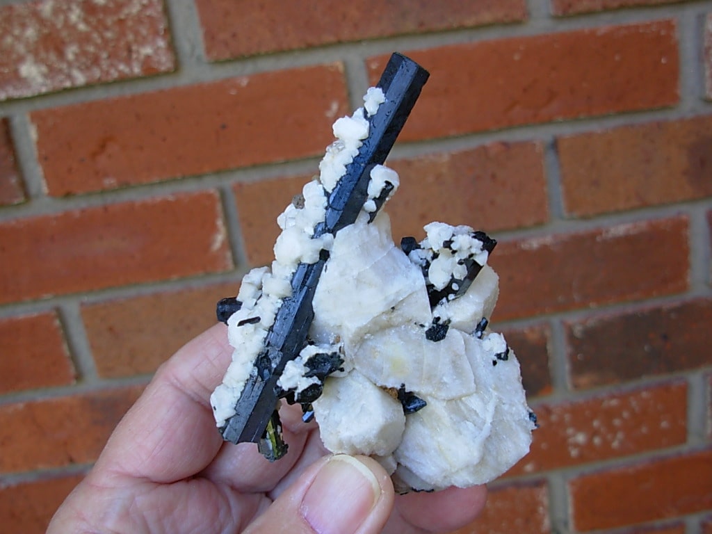 Aegirine on Microcline