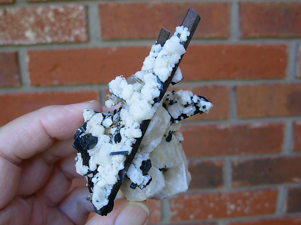Aegirine on Microcline