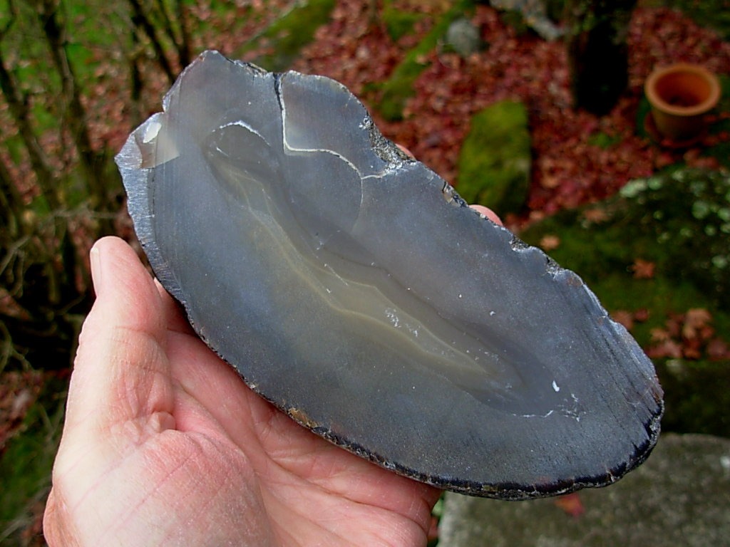 Agate Polished Top Jewelry Tray