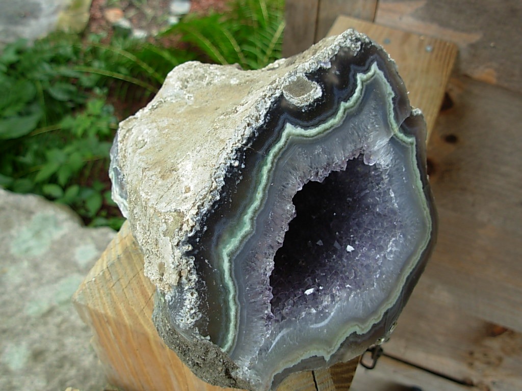 Large Lavender Purple Uruguay Amethyst Geode