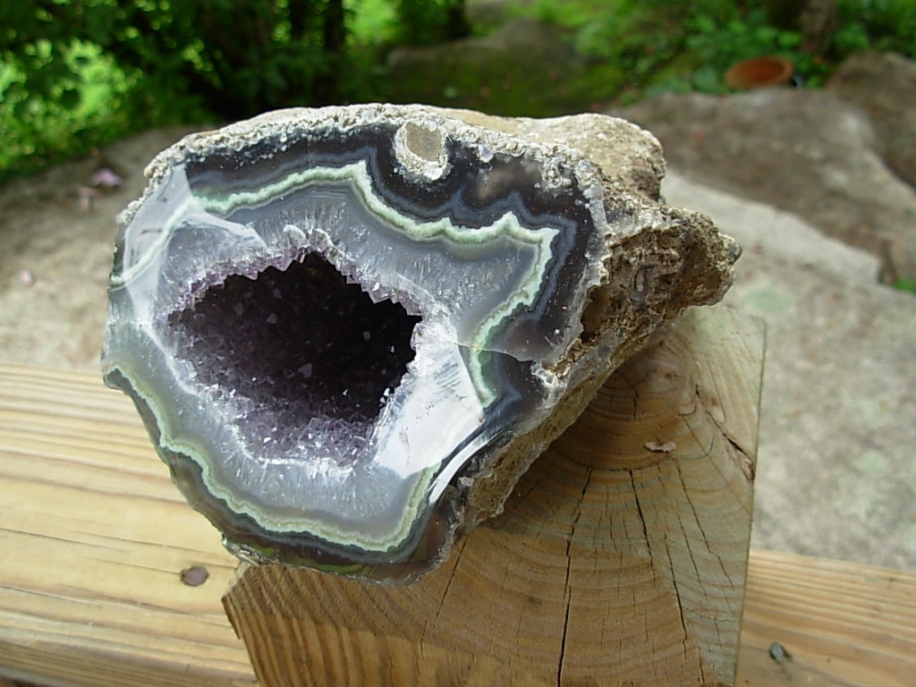 Large Lavender Purple Uruguay Amethyst Geode