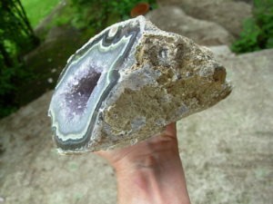 Large Lavender Purple Uruguay Amethyst Geode