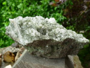 Large Apophyllite in Basalt Specimen from Jalgaon, India