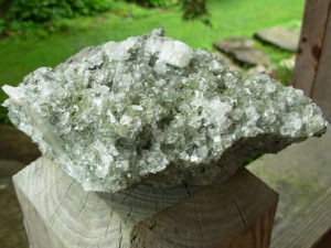 Large Apophyllite in Basalt Specimen from Jalgaon, India
