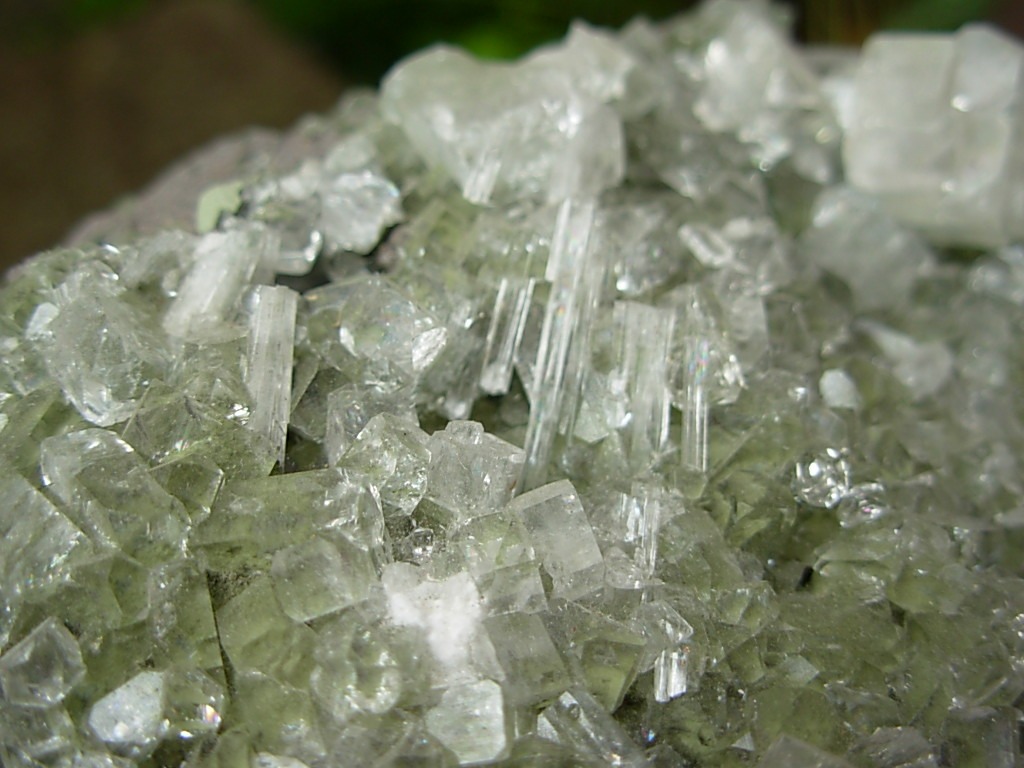 Large Apophyllite in Basalt Specimen from Jalgaon, India