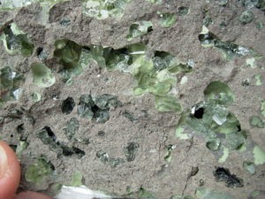 Large Apophyllite in Basalt Specimen from Jalgaon, India
