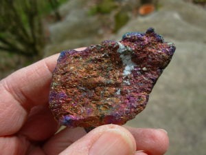 Iridescent Bornite (Peacock Ore) from Zacatecas Mexico