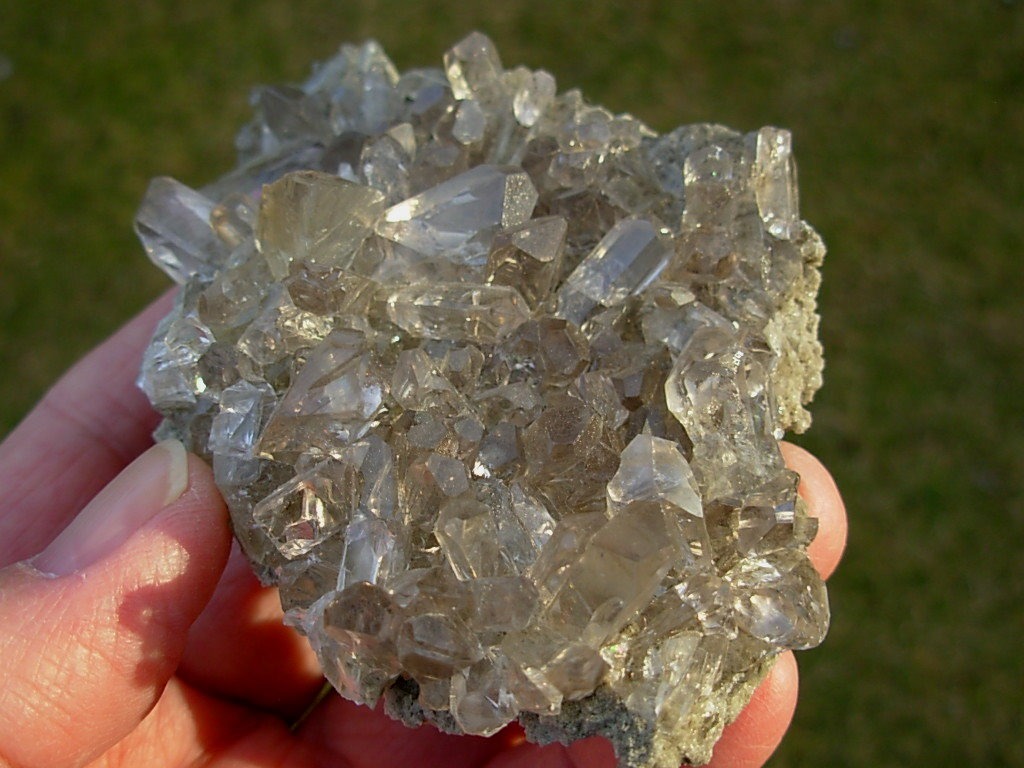 Smoky Barite Specimen from the Linwood Mine