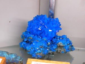 Electric Blue Chalcanthite from Poland