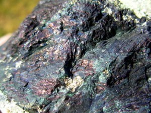 Indigo Blue Covellite from the Leonard Mine