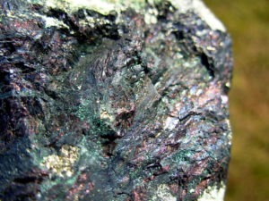 Indigo Blue Covellite from the Leonard Mine