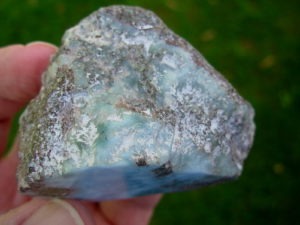Larimar Polished Face Display Specimen