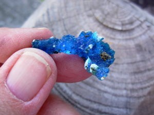 Natural Blue Chalcanthite from New Mexico