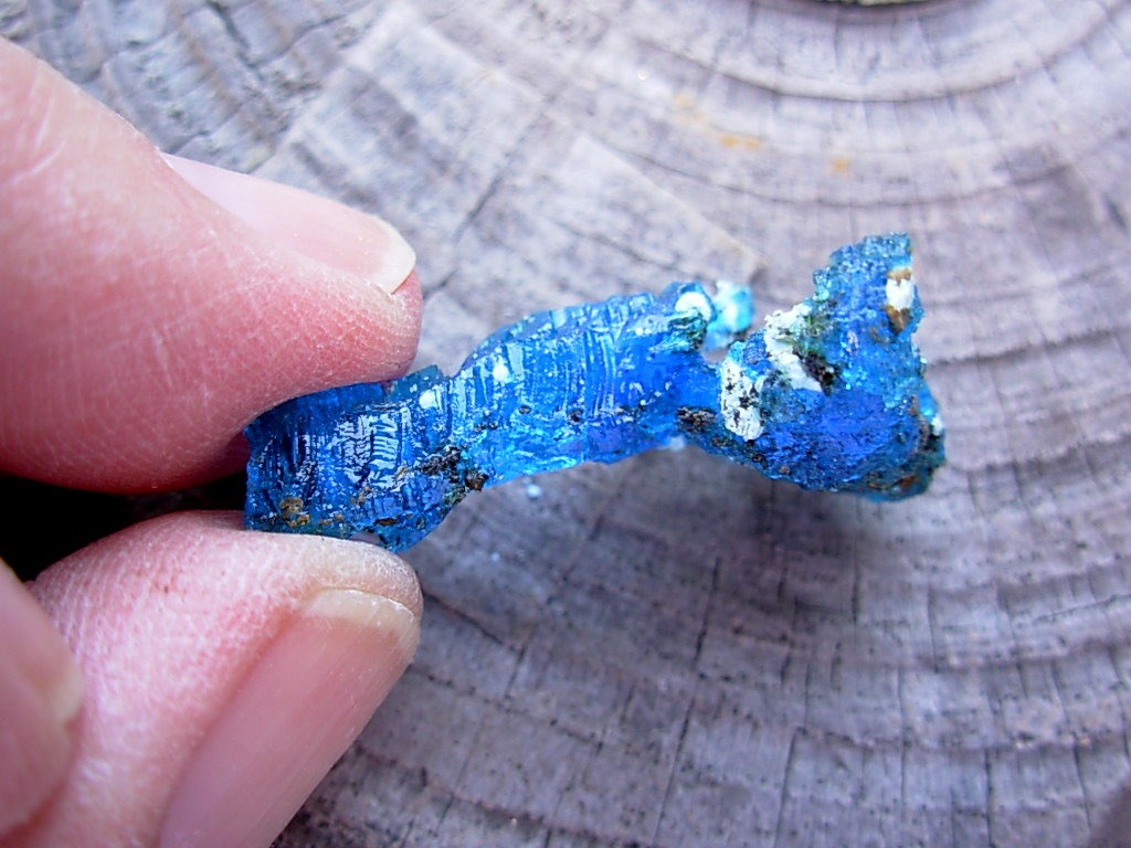 Natural Blue Chalcanthite from New Mexico