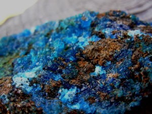Natural Blue Chalcanthite from New Mexico