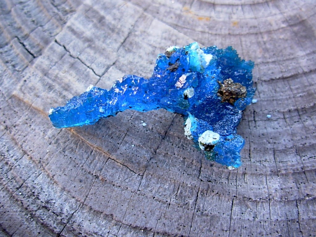 Natural Blue Chalcanthite from New Mexico