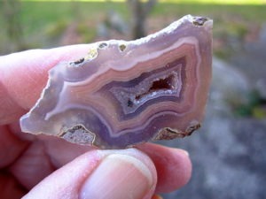 Polished Face Pink Laguna Matched Nodule Agate Pair