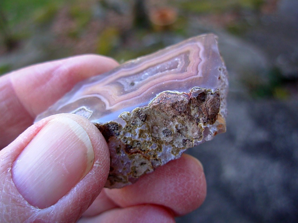 Polished Face Pink Laguna Matched Nodule Agate Pair