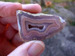 Polished Face Pink Laguna Matched Nodule Agate Pair