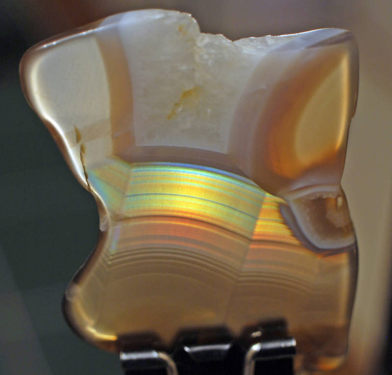 Polished Horse Mountain Iris Agate