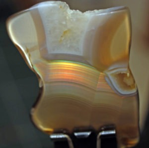 Polished Horse Mountain Iris Agate