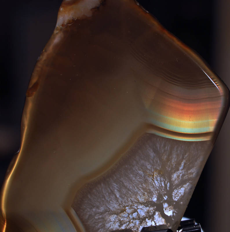 Polished Horse Mountain Iris Agate