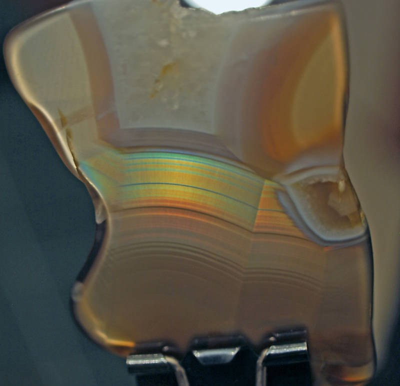 Polished Horse Mountain Iris Agate