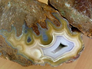 Pseudo Mexico Coyamito Agate Pair
