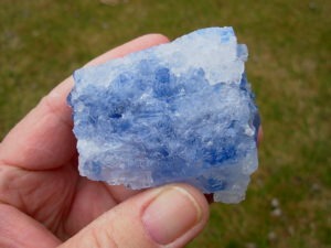 Rare Blue Halite from New Mexico