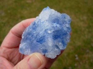 Rare Blue Halite from New Mexico