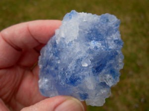 Rare Blue Halite from New Mexico