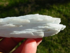 Shimmering Anhydrite from Mexico