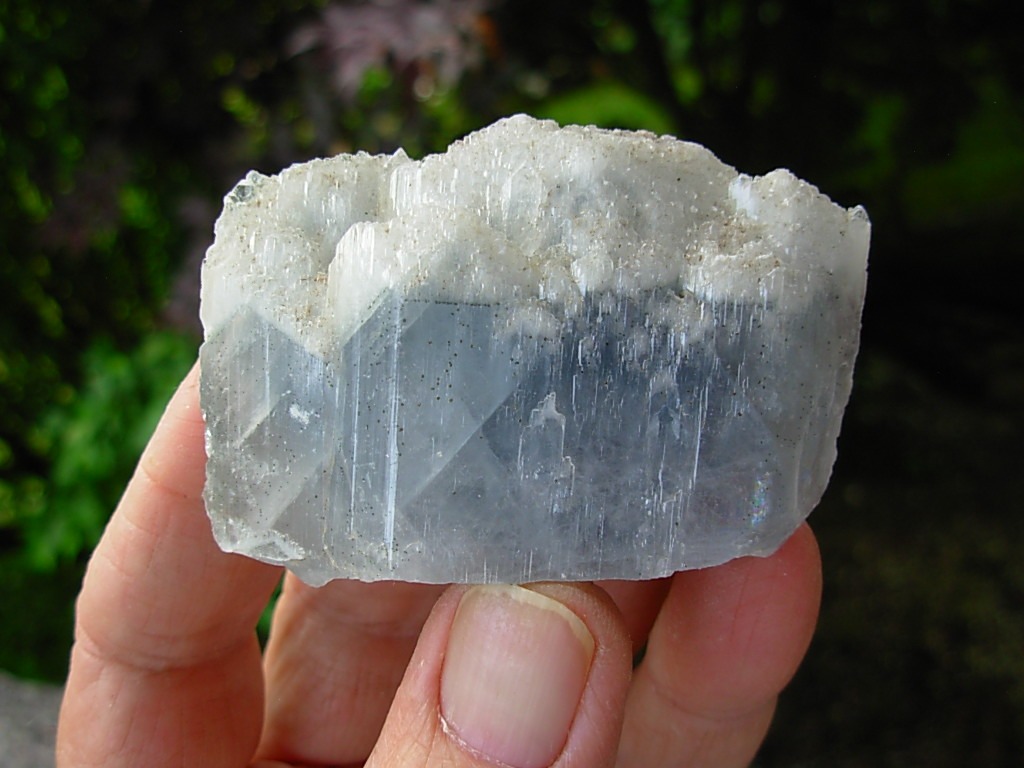 Shimmering Blue Anhydrite from Mexico